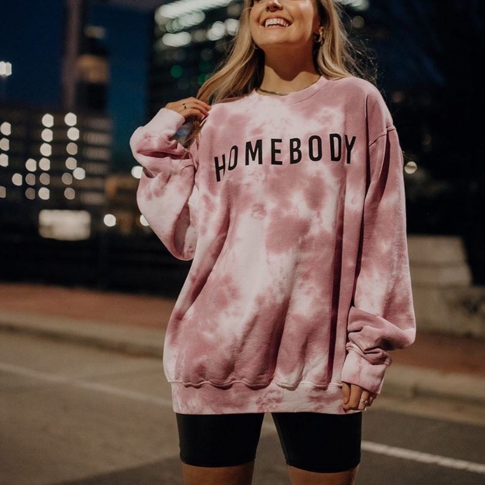 Boutique Tie-Dye Crew Neck
